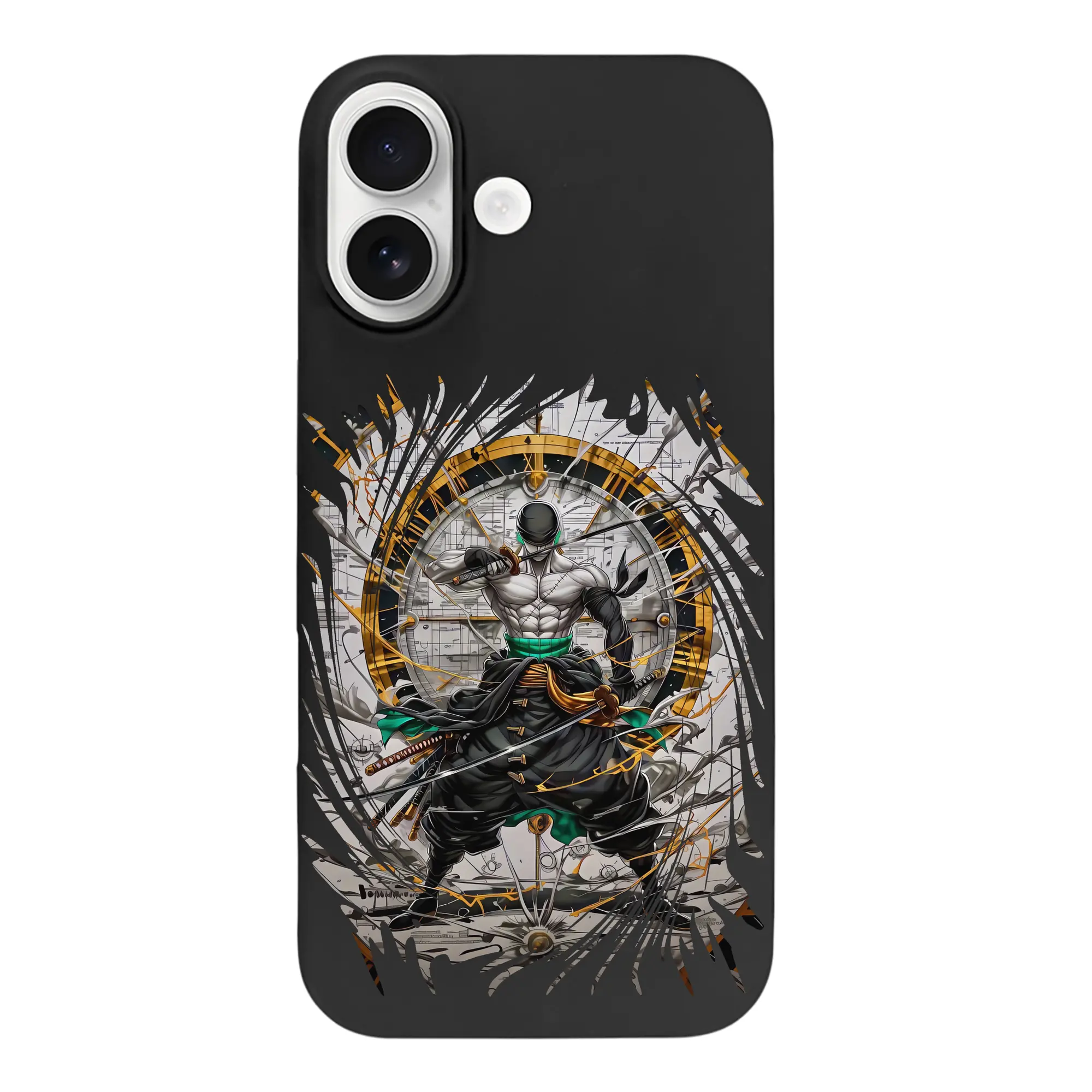 ワンピース グッズ ロロノア・ゾロ - iPhone 17 シリーズ シリコンケース 薄型 耐衝撃 指紋防止 ソフトタッチカバー 精密フィット 傷防止 保護ケース iPhone 17/17 Air/17 Pro/17 Pro Max 対応